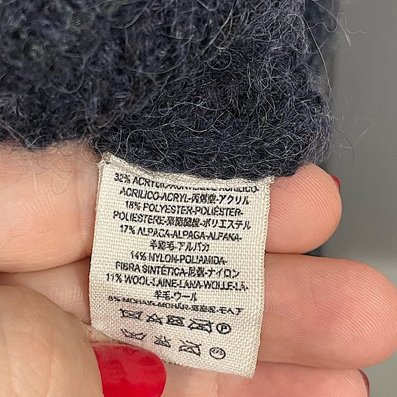 FREE PEOPLE oversized grandpa cardi Sz xs - Picture 6 of 6